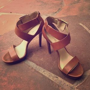 Micheal Kora Tan Stiletto Heels